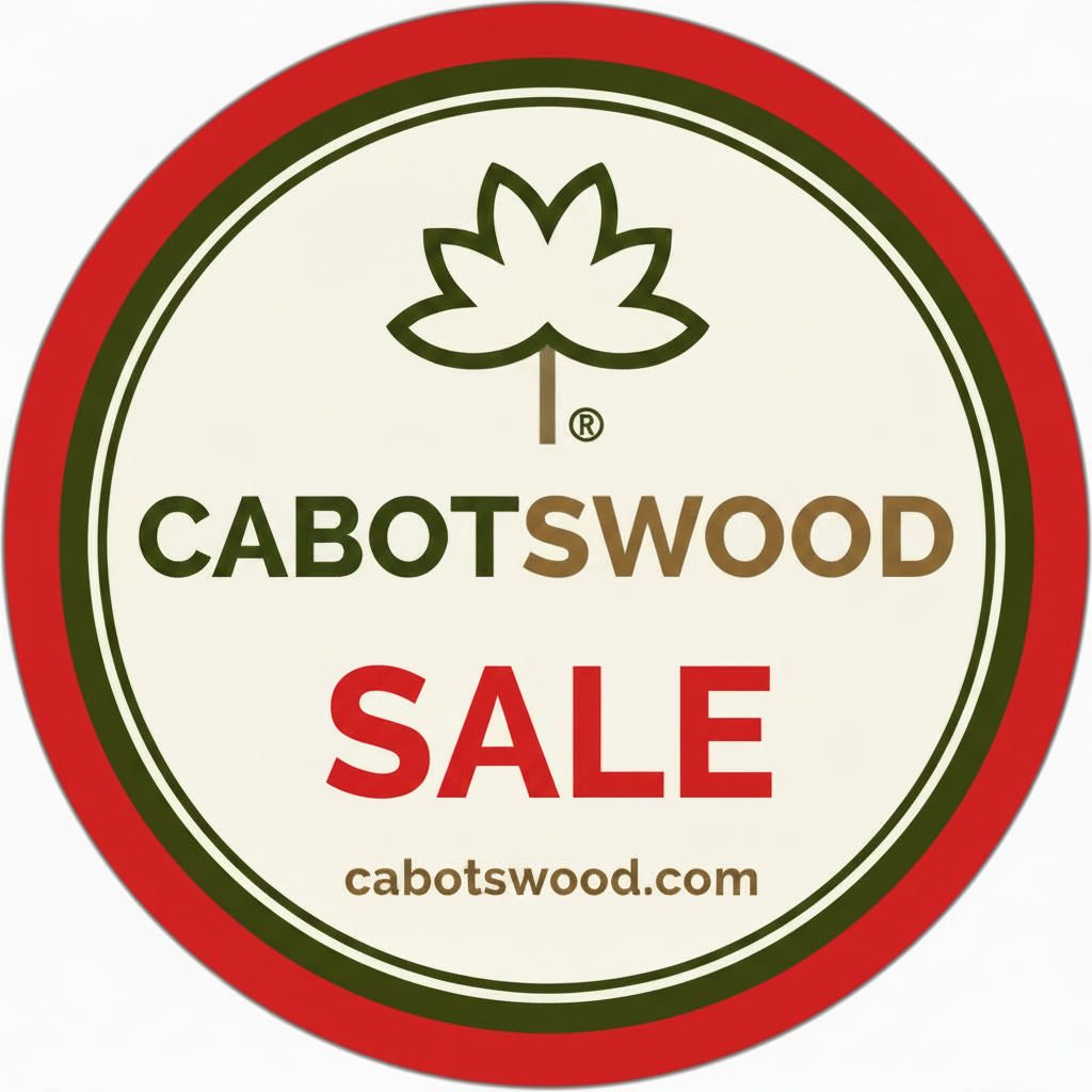 Cabotswood Sale Badge - Red