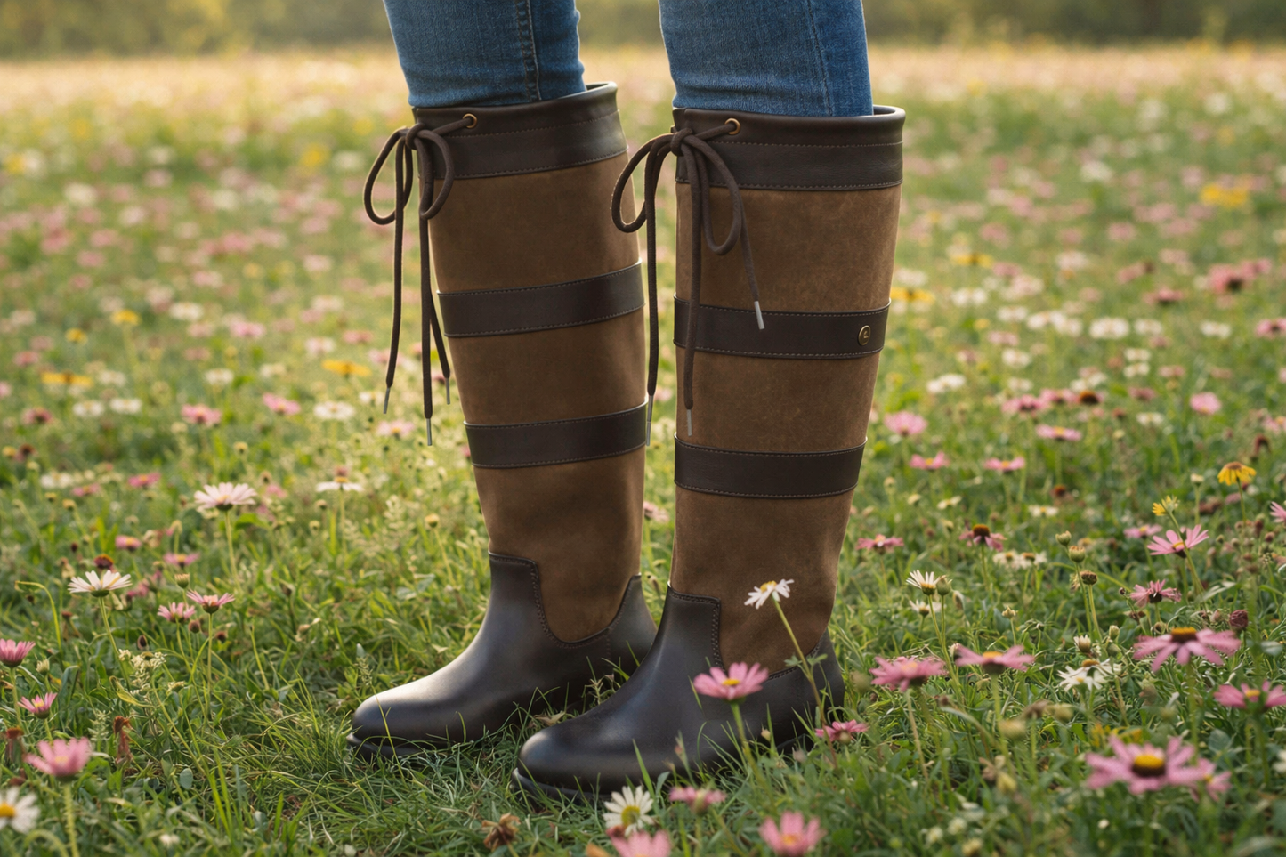 Cabotswood Gatcombe 2 Country Boot - Oak/Bison