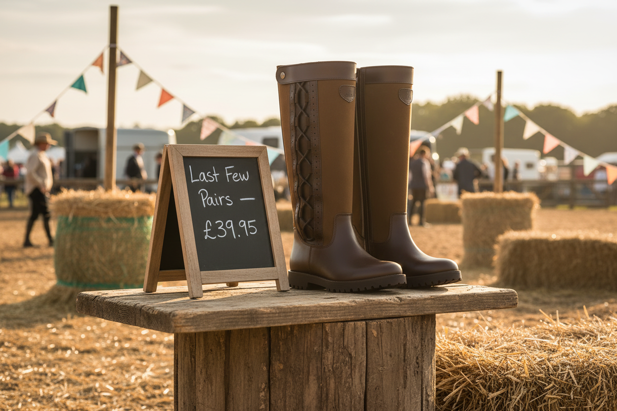 Aldington Boots — Country Show Display