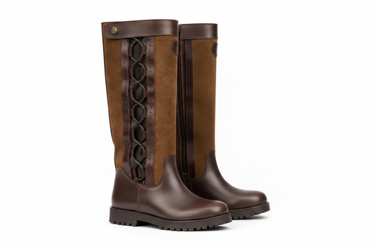 Aldington Chestnut/Camel toes angled forward