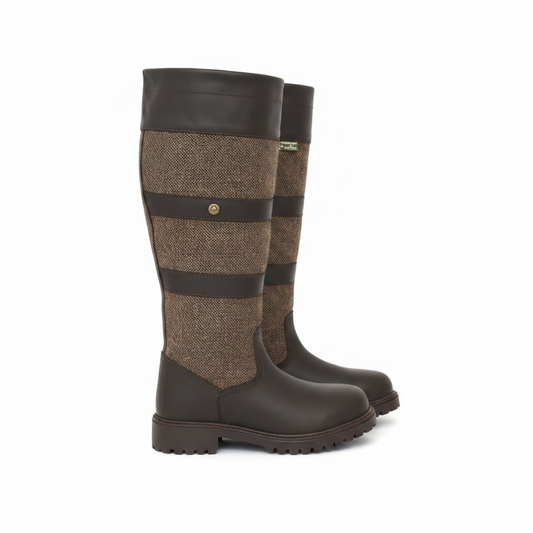 Amberley Tweed Boot — White Studio Background