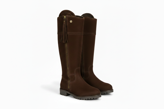 Burleigh Waterproof Country Boot - Chocolate