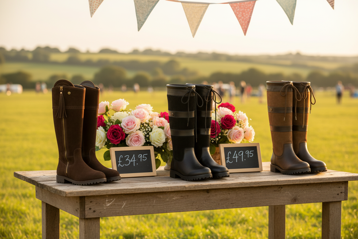 Cabotswood Country Fair Stand with Real Products