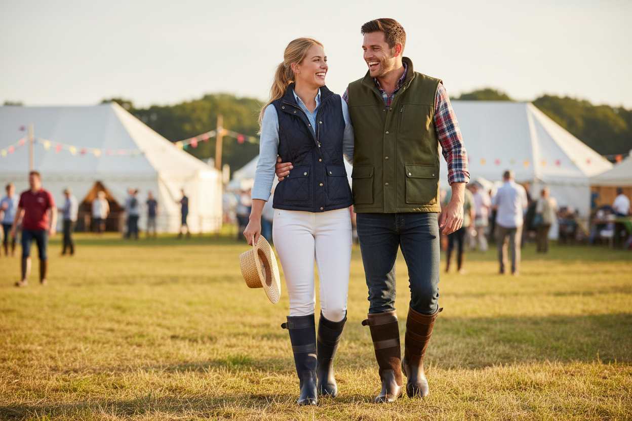 Cabotswood County Show Lifestyle – Couple