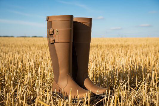Cirencester Boots Cornfield Low Angle