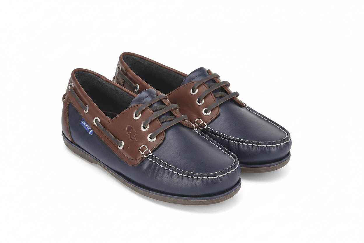 Clipper Navy Chestnut clean white background