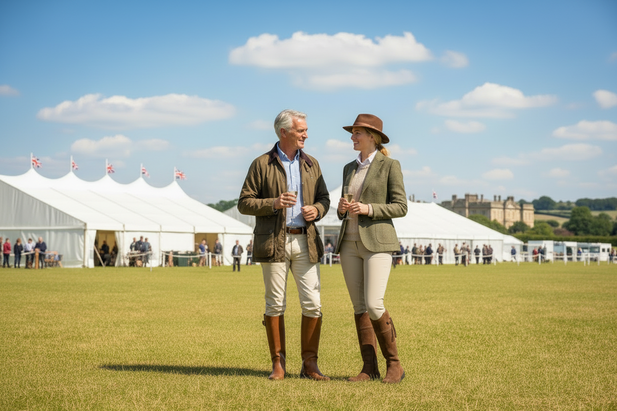 Country Couple at Show