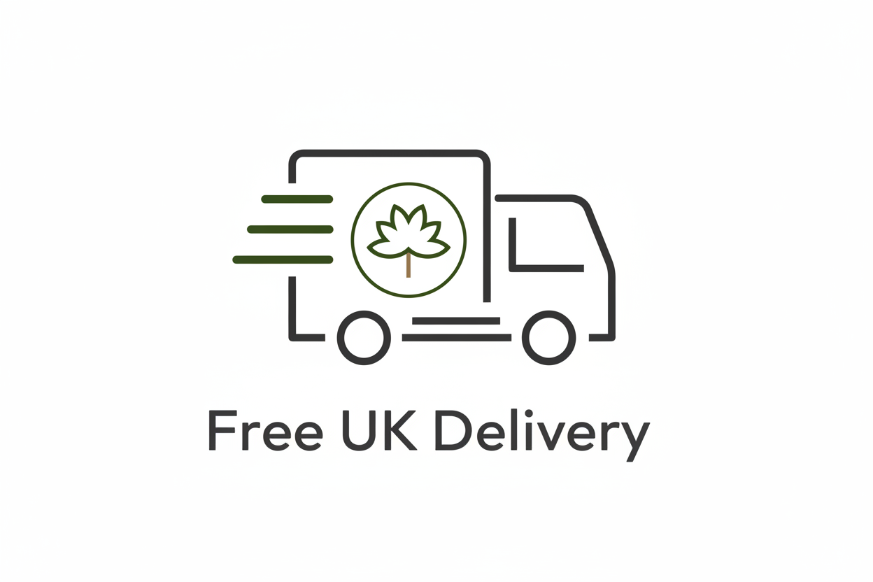 Free UK Delivery with Cabotswood leaf