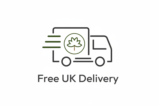 Free UK Delivery with Cabotswood leaf